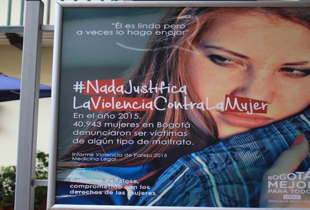 No más feminicidios en Bogotá