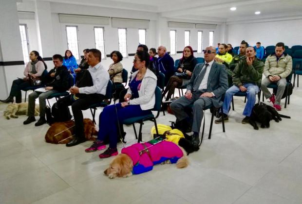 Usuarios de Perros Guía, construyen su plan de acción de participación ciudadana