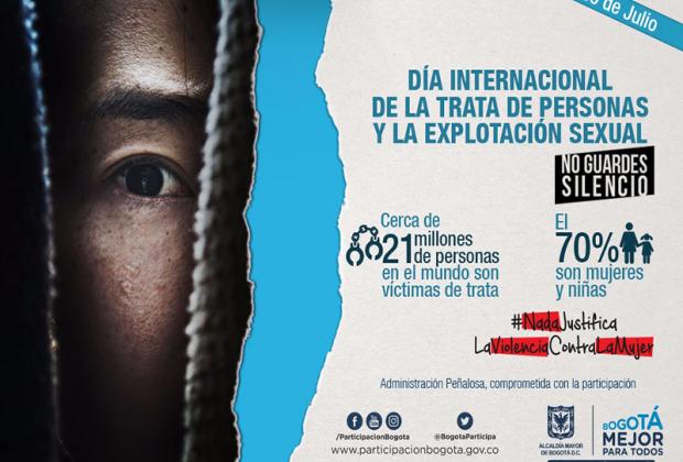 Día mundial contra la trata de personas y la explotación sexual