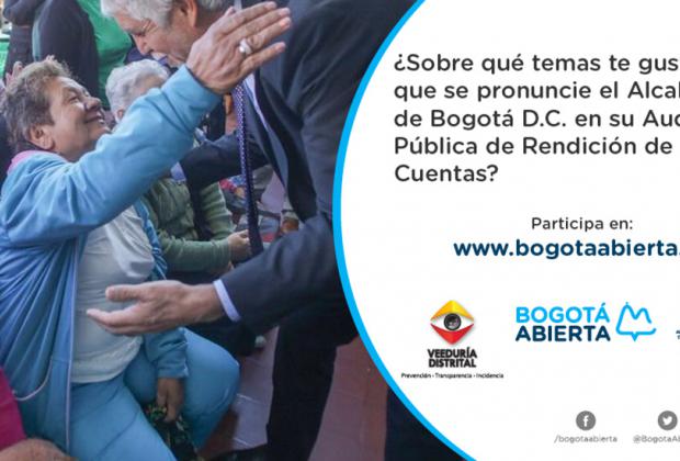 ¿Sobre qué temas te gustaría que el alcalde se pronuncie en su rendición de cuentas este 2018?