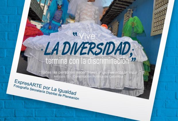 "Vive la Diversidad, termina la discriminación"