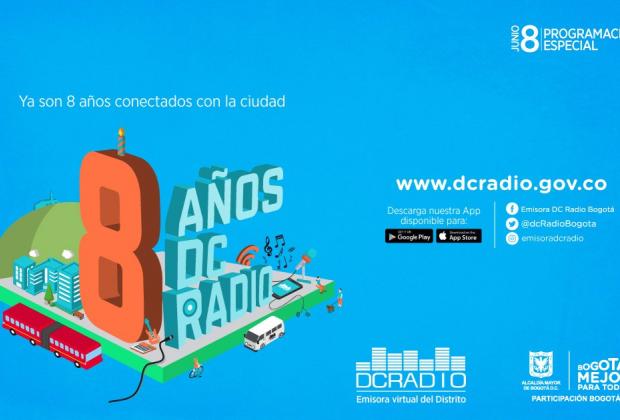 Celebremos juntos los ocho años de DC Radio