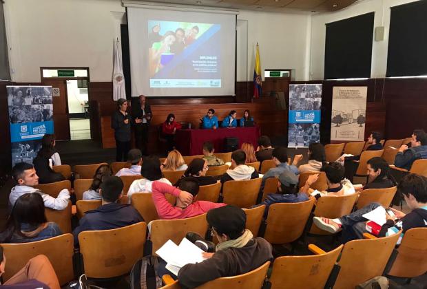 Inició Proceso de formación para jóvenes del Distrito, en convenio con la Universidad Nacional de Colombia