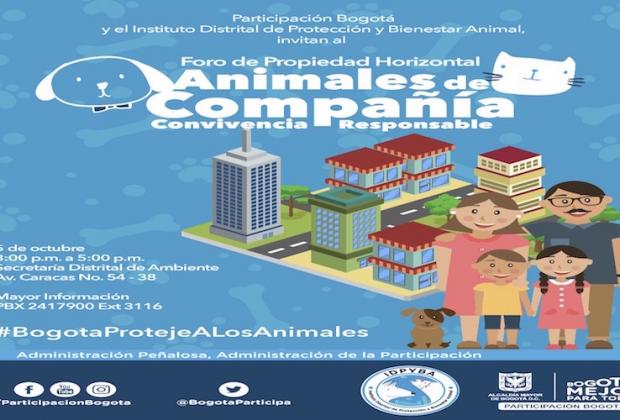 Primer ‘Foro de Propiedad Horizontal: Animales de Compañía, Convivencia Responsable’