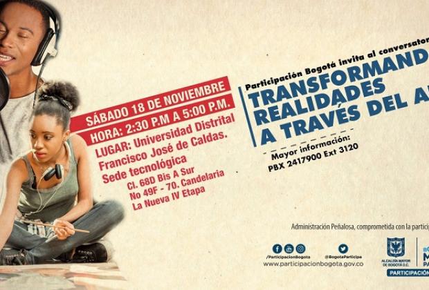   Diálogo de experiencias en ‘Transformando realidades a través del arte’