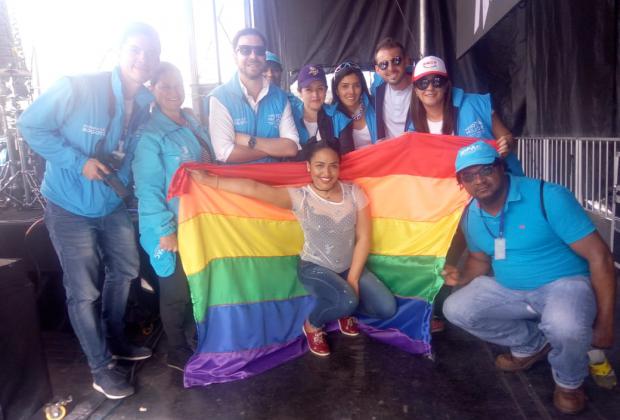 Registro de fotos Marcha LGBT 2018