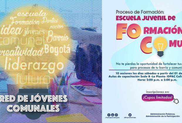 Inscríbase a la ‘Escuela Juvenil de Formación Comunal’