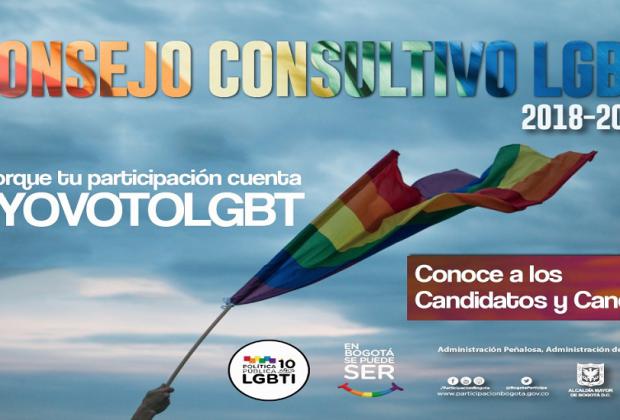 Conozca a los candidatos y candidatas al Consejo Consultivo LGBT 2018 – 2020 