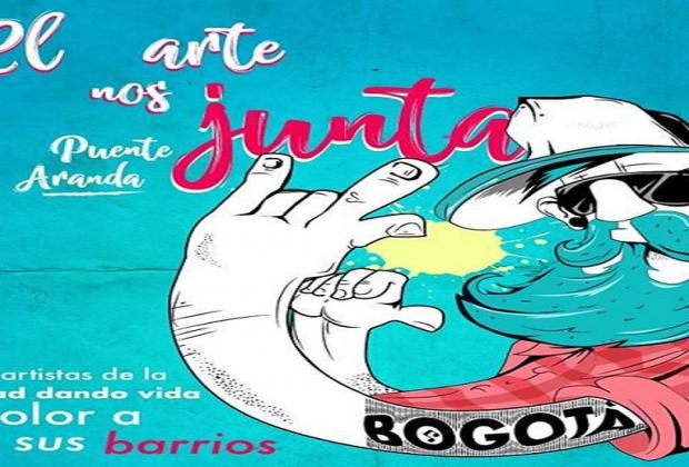 Jóvenes artistas de Puente Aranda traen vida y color a sus barrios