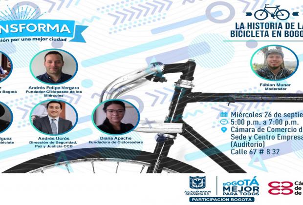 Asista al foro Transforma ‘La Historia de la Bicicleta en Bogotá’