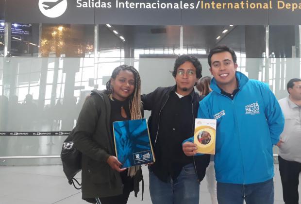 Jóvenes de Bogotá Líder, embajadores de la cultura indígena y afro en Guatemala 