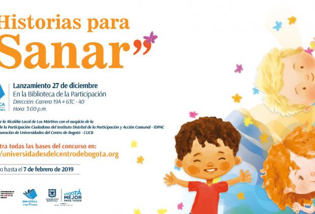 Convocatoria de Cuento e Ilustración ‘Historias para sanar’