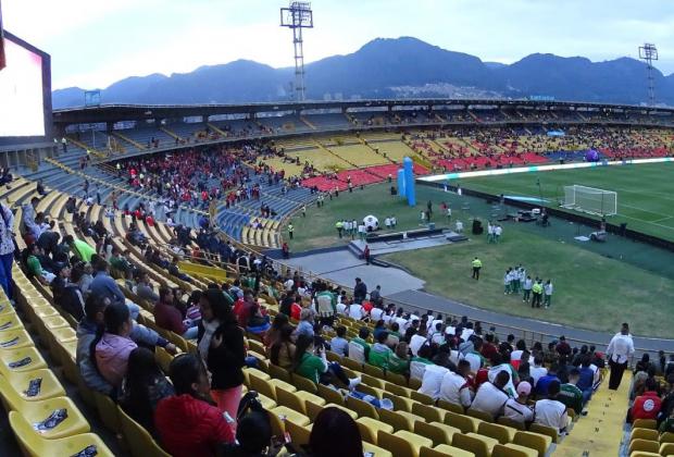 Bogotá, escenario del fútbol profesional colombiano