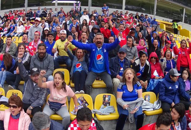 Bogotá agradece a los hinchas del fútbol