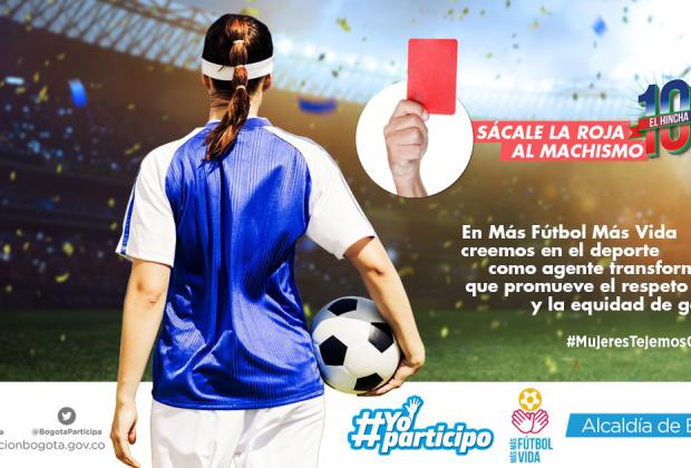 ‘Sácale la Roja al Machismo’: no más discriminación hacia las mujeres en el deporte