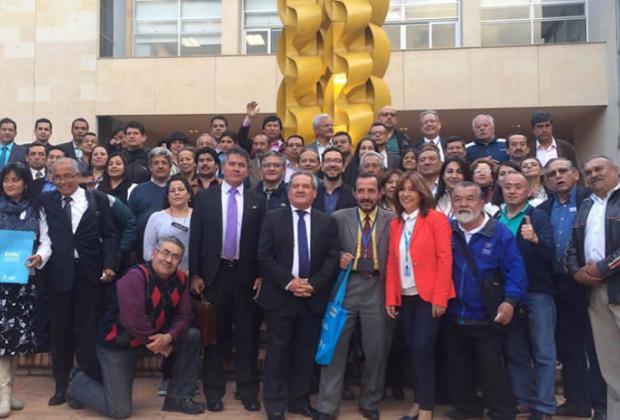 Con posesión de dignatarios inició nueva era de ASOJUNTAS en Bogotá