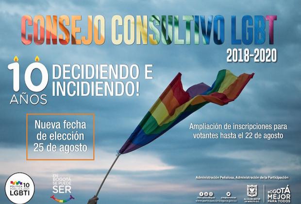 Boletín informativo No. 5: Elección Consejo Consultivo LGBT 2018-2020