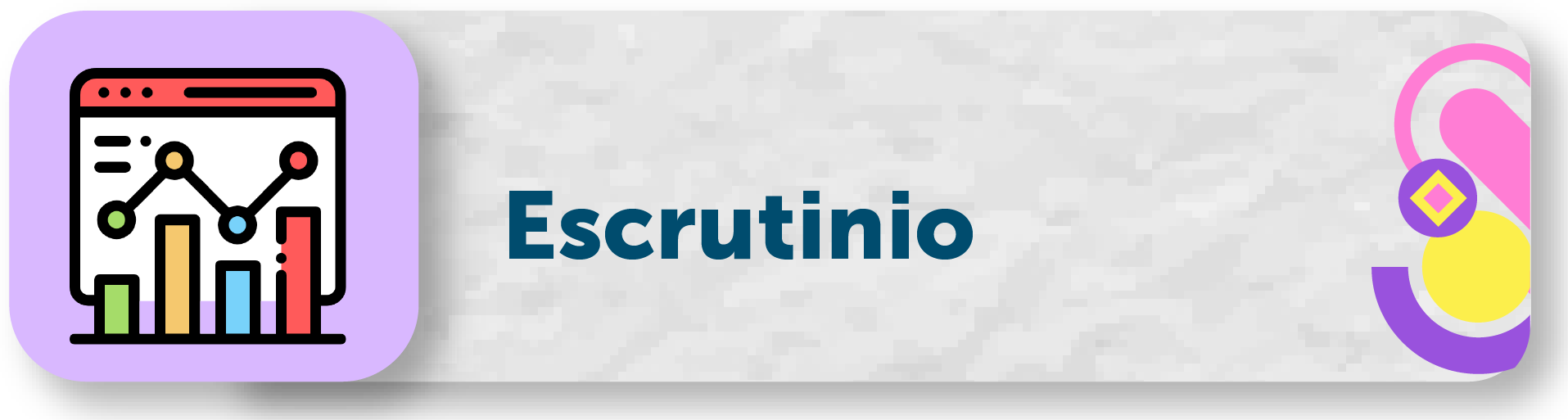 Botón Escrutinio